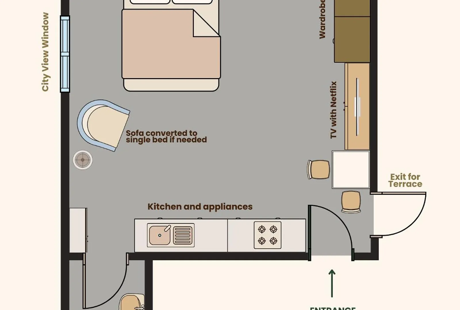 Panoramic Condo In Tirana! Apartmán Tirana